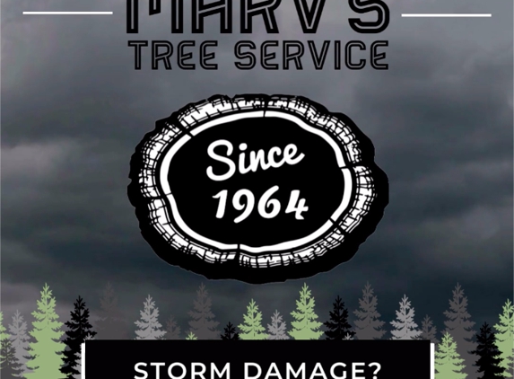 Marv's Tree Service - Omaha, NE. We take care of tree storm damage in Omaha and the surrounding areas. Do you have a TREEmergency? Call us today!