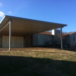 Awnings & Canopies Over Tennessee - Cumberland City, TN. Carport installed in Hermitage Tn.
