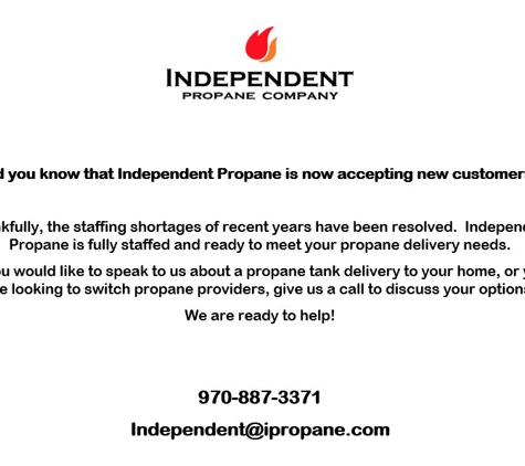 Independent Propane Company - Granby, CO