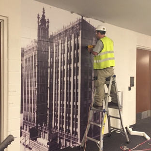 Banner Sign Company - Detroit, MI. Wall murals, environmental graphics