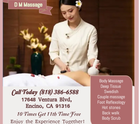 D M Massage - Encino, CA