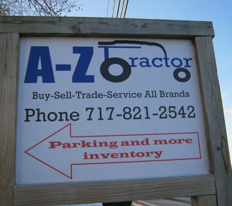 A-Z Tractor - Bethel, PA. Business sign