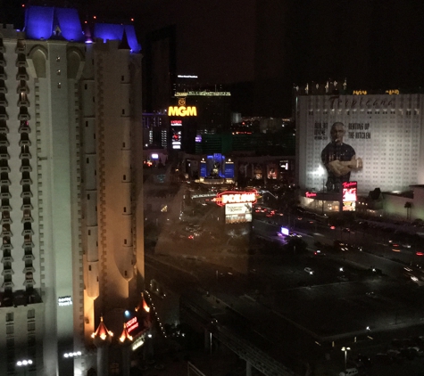 Luxor Hotel & Casino - Las Vegas, NV. View from livingrooms In Our suite