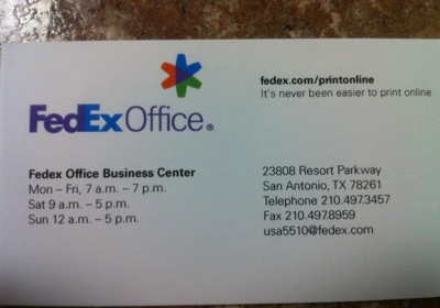 FedEx Office Print & Ship Center - San Antonio, TX 78261