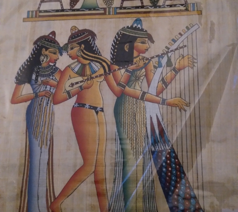 Abyssinia Gifts From Africa - Los Angeles, CA. Papyrus painting