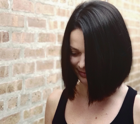 Yana at Ravinia barbershop - Highland Park, IL. Haircut and color by Yana Khernburg