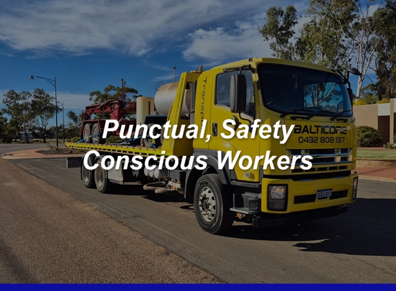 Balticore Hiab & Tilt Tray - Belmont, WA. Punctual, Safety Conscious Workers