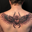 Black Coffin Tattoo - Body Piercing