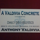A Valdivia Concrete - Concrete Contractors