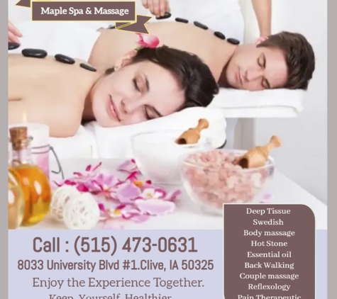 Maple Spa & Massage - Clive, IA