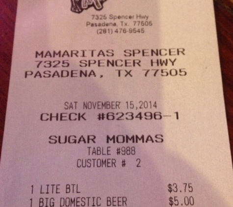 Mamacita's Mexican Restaurant & Cantina - Pasadena, TX