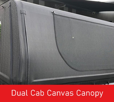 Marino’s Auto Upholstery - Bungalow, QLD. Dual Cab Canvas Canopy