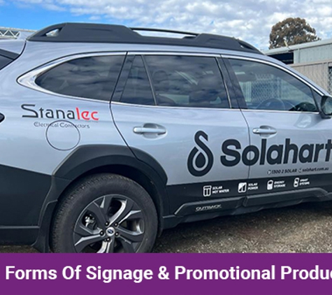 Wizartry Signs - East Bendigo, VIC. All Forms Of Signage & Promotional Products