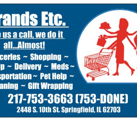 Errands Etc - Springfield, IL