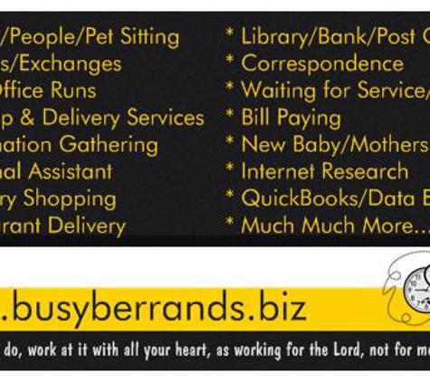 Busy B's Professional Pet Sitting & Errand Service - Temple, TX