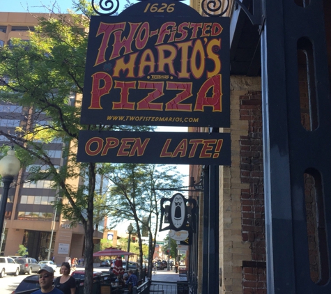 Two-Fisted Marios Pizza - Denver, CO