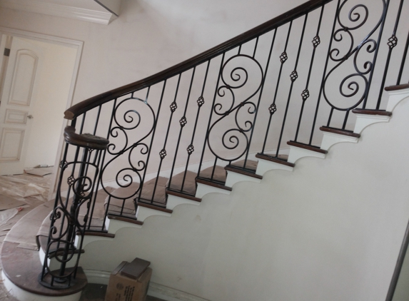 Ebenezer Hand Forged Steel - South Gate, CA. Stair Rail