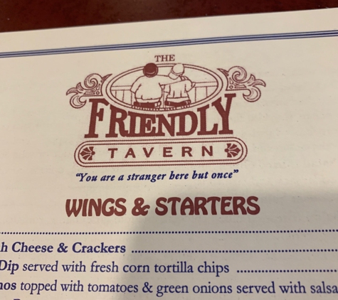 Friendly Tavern - Zionsville, IN