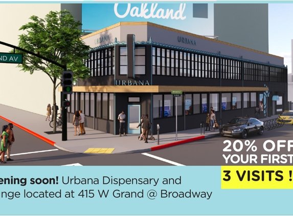 Urbana Weed Dispensary Oakland - Oakland, CA