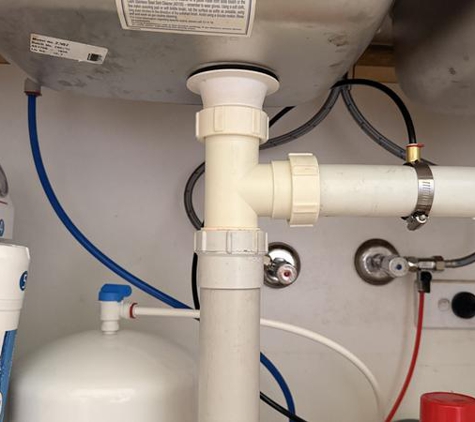 Reactive Plumbing & Electrical Sydney - Rouse Hill, NSW. Neat Plumbing under Bench