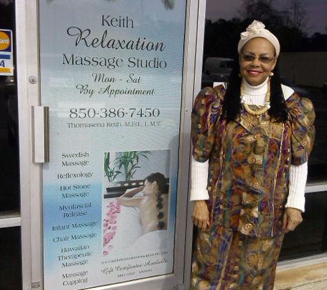 Keith Relaxation Massage Studio - Tallahassee, FL. Keith relaxation Massage Studio, Thomasena B. Keith, LMT, #5359