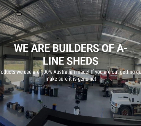 Gippy Farm Sheds & Garages - Sale, VIC. We Are Builders Of A-Line Sheds