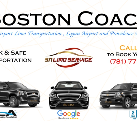 SN Limo Service - Norwell, MA. Did you ever Check Boston Coach for Traveling to Airport and Providence Airport for Quick and Secure Transportation .