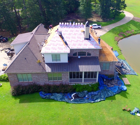 Watkins  Construction &  Roofing - Jackson, MS. This is an example of one of our installs. We really emphasize on the cleanliness of our customers property. 