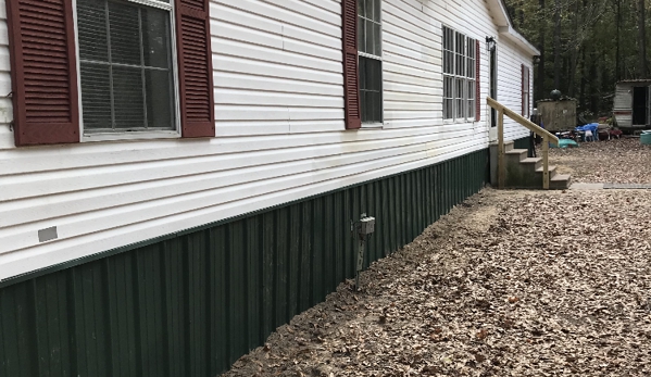 Chris' handyman services - Pine Bluff, AR. Metal underpinning