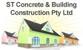 ST Concrete & Building Construction Pty Ltd - Concrete Contractors