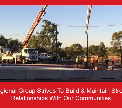 Regional Group Australia - South Keswick Quarry. Regional Group Strives To Build & Maintain Strong Relationships With Our Communities
