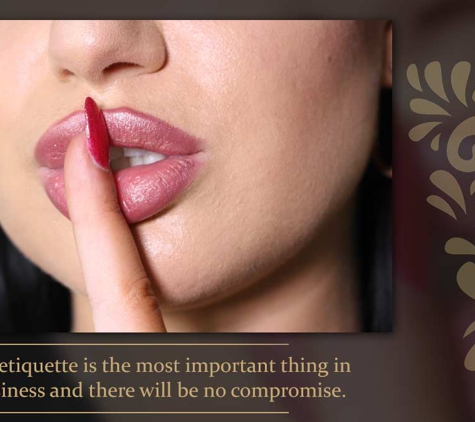 Butterfly Babes Outcall Escort Agency. Escorts etiquette is the most important thing in our business and there will be no compromise.