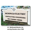C F McDonald Electric Inc