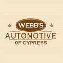 Webb's Automotive of Cypress - Automobile Body Repairing & Painting