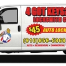 4 Got Keys - Locks & Locksmiths