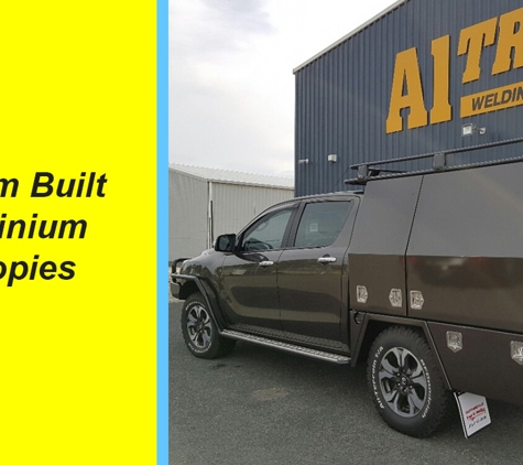 Bairnsdale Trays & Welding - Bairnsdale, VIC. Custom Built Aluminium Canopies