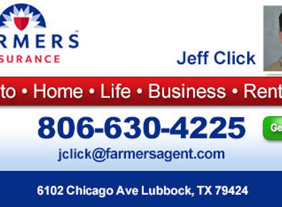 Farmers Insurance- Jeff Click - Lubbock, TX