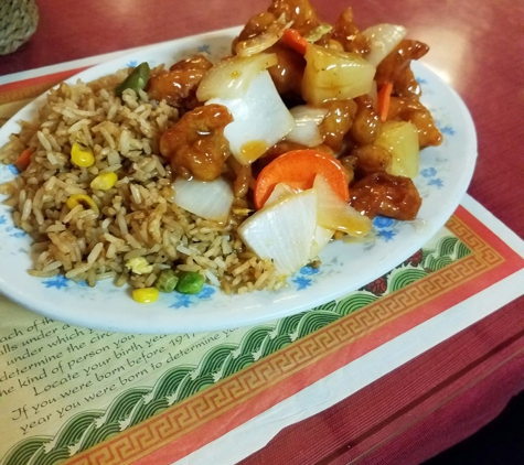 Shanghai Cafe - Centralia, WA. Kids sweet and sour chicken