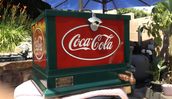 Nostalgia Tymes Vintage Soda Machine Restoration - Rialto, CA