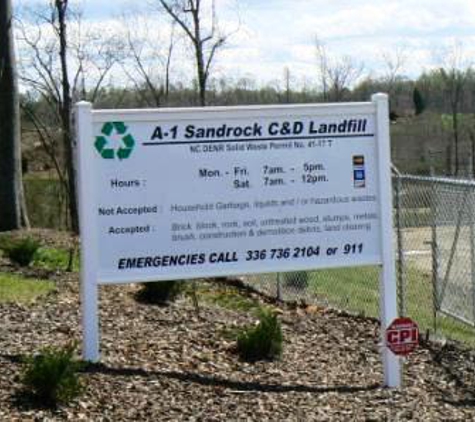 A-1 Sandrock & Landfill - Greensboro, NC