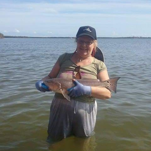 Aqua Time Pro Kayak Fishing Guides - Melbourne, FL. My first multi spot Redfish!!