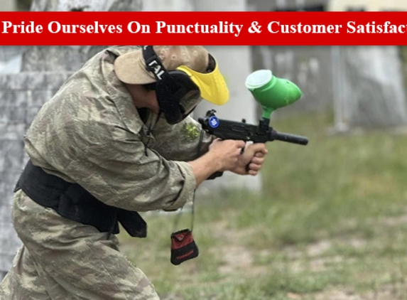 Hellfire Paintball - Salt Ash, NSW. We Pride Ourselves On Punctuality & Customer Satisfaction