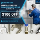 SOS Water Heater Quail Valley - Tank Cleaning