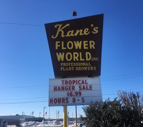 Kane's Flower World Inc - Danvers, MA