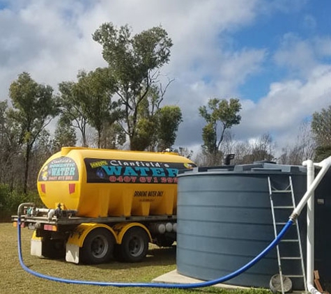 Clanfield's Domestic Water - South Bingera, QLD. Domestic Water tank fills