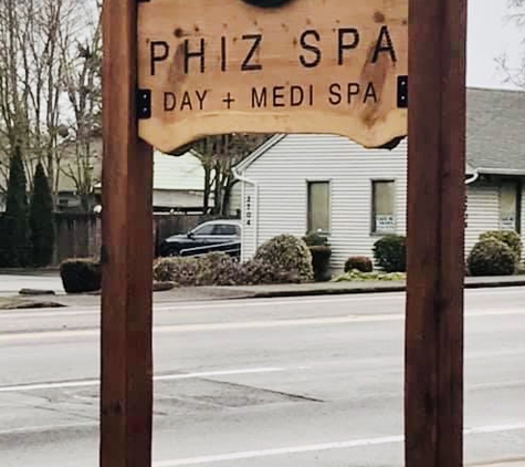 Phiz Spa - Salem, OR. 12th Street Sign