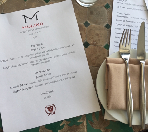 Mulino Italian Kitchen & Bar - Raleigh, NC