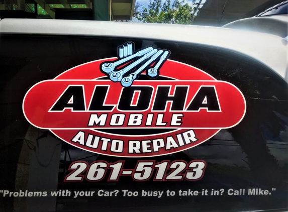 Aloha Mobile Auto Repair - Kailua, HI. Mobile Auto Repair  Kailua and Kaneohe