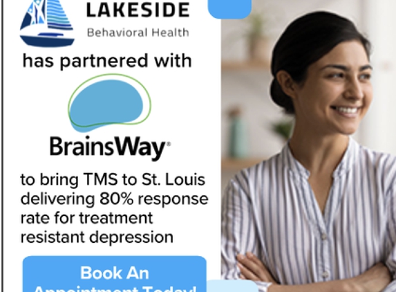 Lakeside Behavioral Health - Saint Louis, MO. Deep TMS in St. Louis