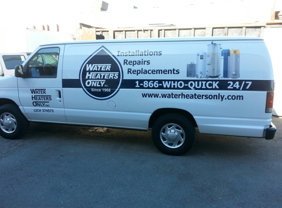 Water Heaters Only Inc - Concord, CA